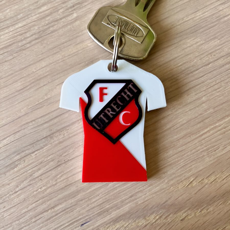 FC Utrecht sleutelhanger